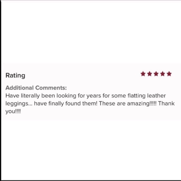 S-XL Avail! High Waisted Vegan Leather Leggings - Picture 7 of 7